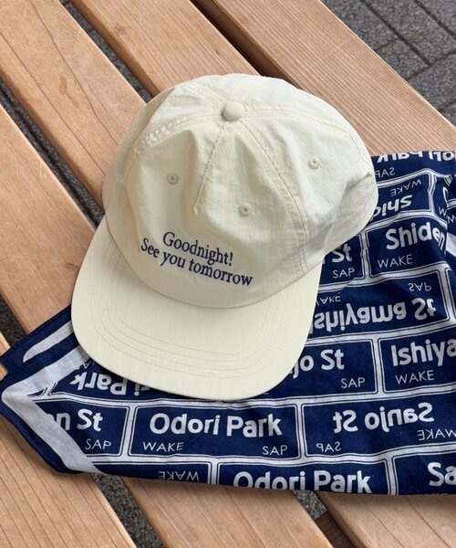 CIAOPANIC TYPY（チャオパニックティピー）の「【UNISEX】ナイロンロゴキャップ（キャップ・レディース・ブラック/ブルー/レッド/イエロー・ONE SIZE）」の7枚目の写真