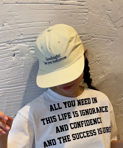 CIAOPANIC TYPY（チャオパニックティピー）の「【UNISEX】ナイロンロゴキャップ（キャップ・レディース・ブラック/ブルー/レッド/イエロー・ONE SIZE）」の8枚目の写真