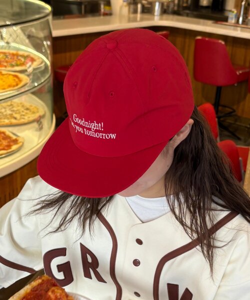 CIAOPANIC TYPY（チャオパニックティピー）の「【UNISEX】ナイロンロゴキャップ（キャップ・レディース・ブラック/ブルー/レッド/イエロー・ONE SIZE）」の10枚目の写真