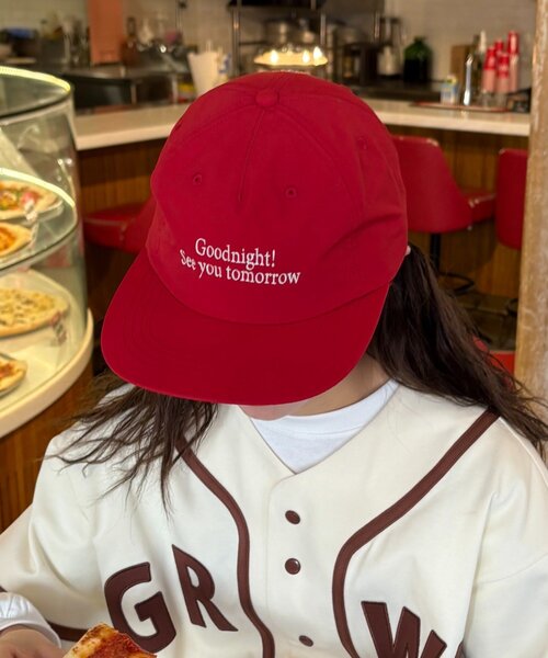 CIAOPANIC TYPY（チャオパニックティピー）の「【UNISEX】ナイロンロゴキャップ（キャップ・レディース・ブラック/ブルー/レッド/イエロー・ONE SIZE）」の11枚目の写真