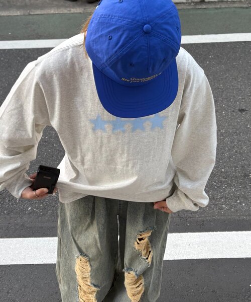 CIAOPANIC TYPY（チャオパニックティピー）の「【UNISEX】ナイロンロゴキャップ（キャップ・レディース・ブラック/ブルー/レッド/イエロー・ONE SIZE）」の15枚目の写真