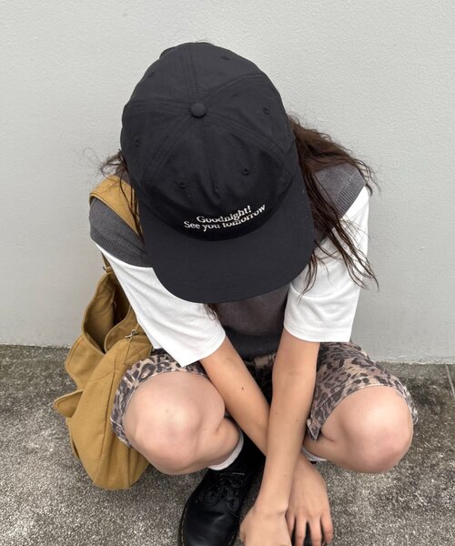 CIAOPANIC TYPY（チャオパニックティピー）の「【UNISEX】ナイロンロゴキャップ（キャップ・レディース・ブラック/ブルー/レッド/イエロー・ONE SIZE）」の18枚目の写真