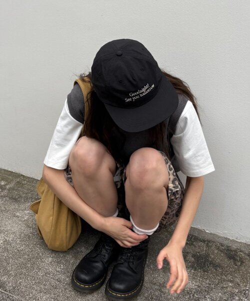 CIAOPANIC TYPY（チャオパニックティピー）の「【UNISEX】ナイロンロゴキャップ（キャップ・レディース・ブラック/ブルー/レッド/イエロー・ONE SIZE）」の22枚目の写真