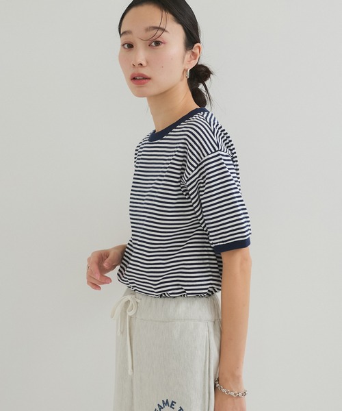 STAR＆STRIPE(スター&ストライプ)】RINGER TEE（Tシャツ