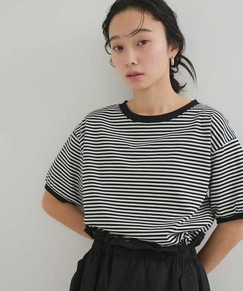 STAR＆STRIPE(スター&ストライプ)】RINGER TEE（Tシャツ