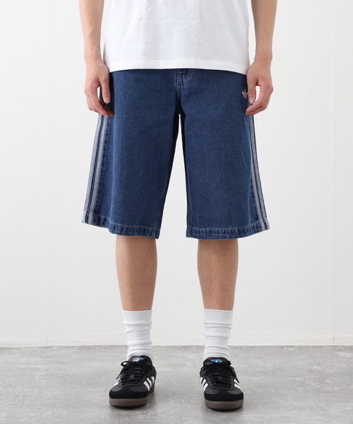 adidas アディダス レディース デニム バルミューダショーツ adidas/アディダス】Adilenium シーズン3 デニムショーツ
