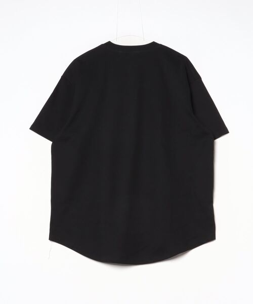 rehacer(レアセル)の「R. : OverSize Round Tech S/S(Tシャツ/カットソー・メンズ・ブラック/ホワイト/グレー・MEDIUM/LARGE)」の4枚目の写真