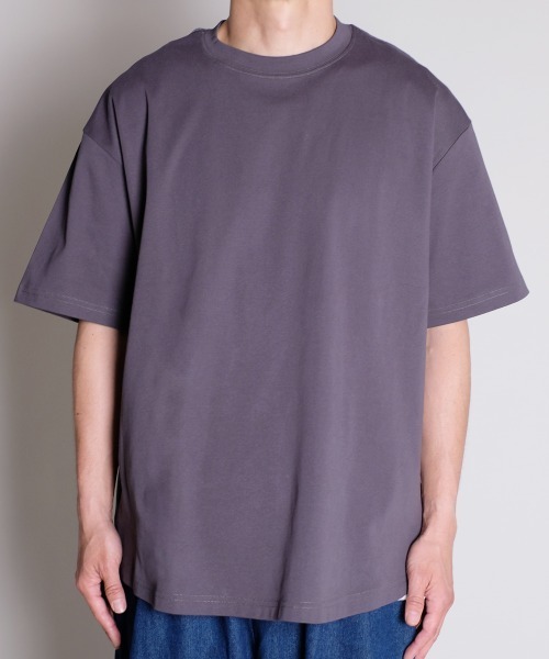 rehacer(レアセル)の「R. : OverSize Round Tech S/S(Tシャツ/カットソー・メンズ・ブラック/ホワイト/グレー・MEDIUM/LARGE)」の6枚目の写真