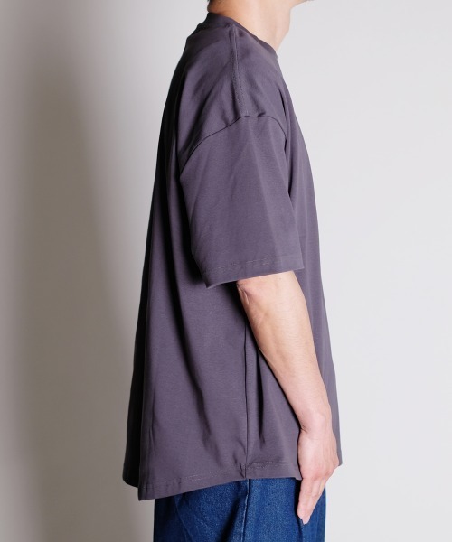 rehacer(レアセル)の「R. : OverSize Round Tech S/S(Tシャツ/カットソー・メンズ・ブラック/ホワイト/グレー・MEDIUM/LARGE)」の9枚目の写真