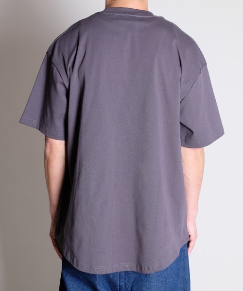 rehacer(レアセル)の「R. : OverSize Round Tech S/S(Tシャツ/カットソー・メンズ・ブラック/ホワイト/グレー・MEDIUM/LARGE)」の10枚目の写真