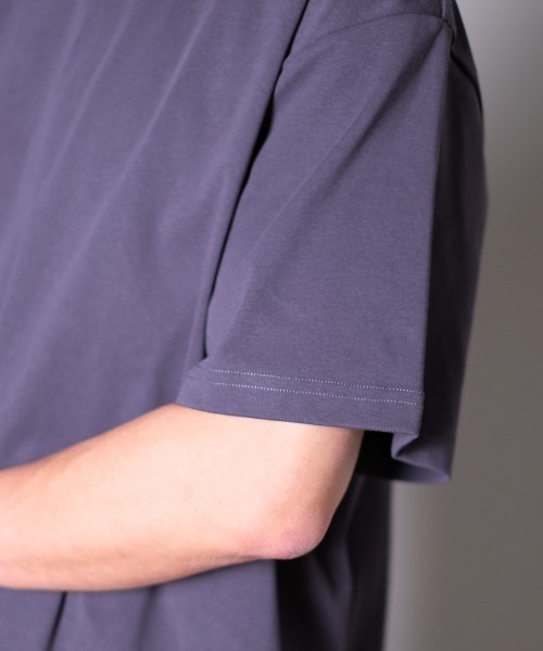 rehacer(レアセル)の「R. : OverSize Round Tech S/S(Tシャツ/カットソー・メンズ・ブラック/ホワイト/グレー・MEDIUM/LARGE)」の11枚目の写真