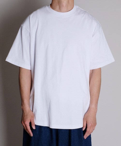 rehacer(レアセル)の「R. : OverSize Round Tech S/S(Tシャツ/カットソー・メンズ・ブラック/ホワイト/グレー・MEDIUM/LARGE)」の13枚目の写真