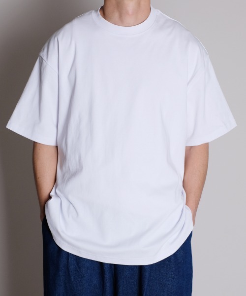 rehacer(レアセル)の「R. : OverSize Round Tech S/S(Tシャツ/カットソー・メンズ・ブラック/ホワイト/グレー・MEDIUM/LARGE)」の14枚目の写真