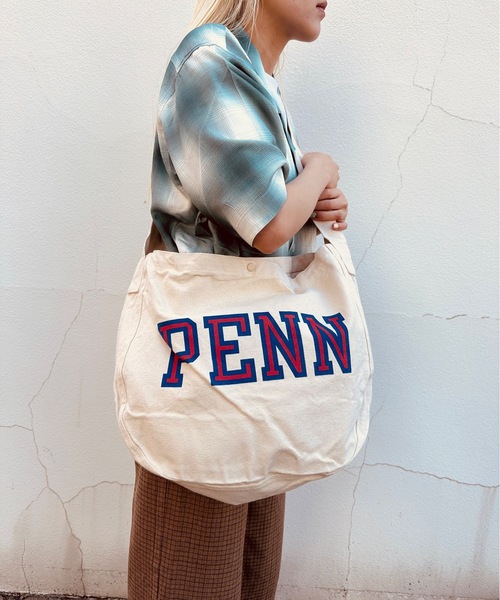 HOUSTON ニュースペーパーバッグ HOUSTON / ヒューストン 6852 NEWSPAPER BAG (ALASKA