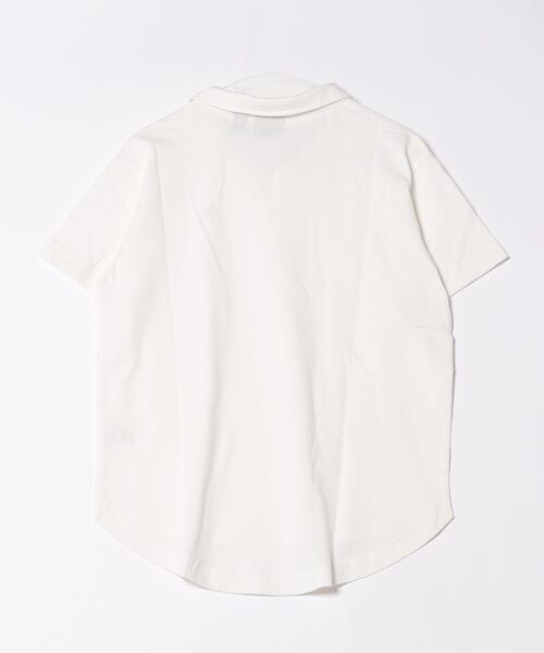 Eddie Bauer(エディーバウアー)の「開襟 Tシャツ(Tシャツ/カットソー・レディース・ホワイト/チャコール/杢グレー・S/L/M/XL)」の4枚目の写真