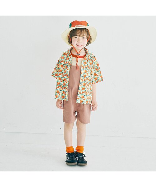 p.premier(ピードットプルミエ)の「シンプルリブタンクトップ(タンクトップ・キッズ・ブラウン/グリーン/ブラック/アイボリー/ブルー・80/90/100/110/120/130/140)」の14枚目の写真