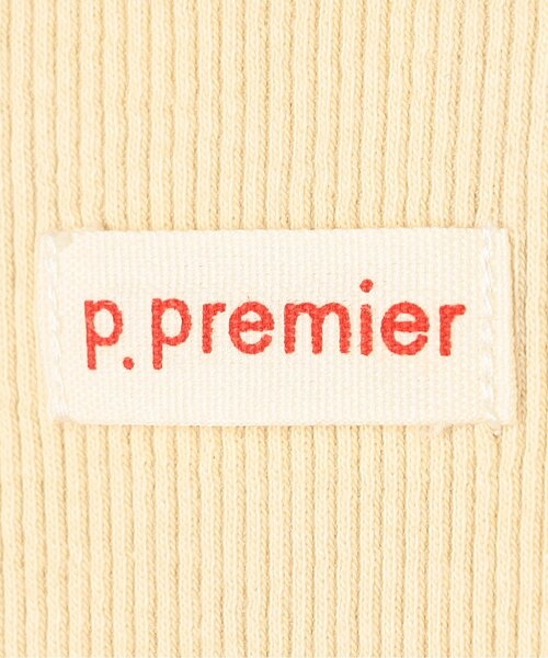p.premier(ピードットプルミエ)の「シンプルリブタンクトップ(タンクトップ・キッズ・ブラウン/グリーン/ブラック/アイボリー/ブルー・80/90/100/110/120/130/140)」の6枚目の写真