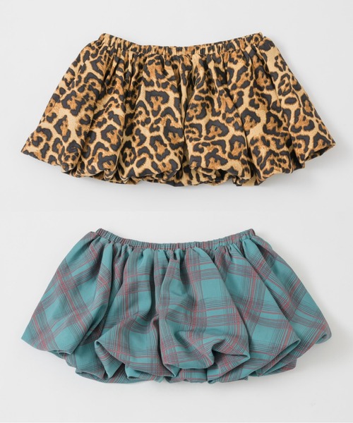 musubore(ムスボレ)の「peplum mini SK / ペプラムミニスカート(スカート・レディース・グリーン/ブラウン・FREE)」の21枚目の写真