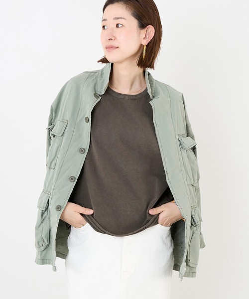 【upperhights】25SS 252CW05020 カットオフノースリーブT-shirt-CUT OFF TEEノースリーブTシャツ セール】【upper hights】カットオフノースリーブT-shirt-CUT
