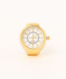 【OKUOKU　0909】watch ring 指輪時計　フリーサイズ仕様 oku-ring-g4【RBTS】