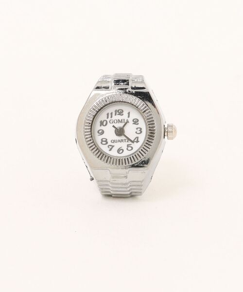 Burner(バーナー)の「【OKUOKU 0909】watch ring 指輪時計 フリーサイズ仕様 oku-ring-g4【RBTS】(リング・レディース・ピンク系7/シルバー系5/ゴールド系3/シルバー系2/ゴールド系1/シルバー/B/シルバー系4/ピンク系6/パープル系その他3/ホワイト系その他4/ブラック系その他3/ピンク系その他6/レッド系その他2/ホワイト系その他2/ブラック系その他/ゴールド系その他6/ゴールド系9/ゴールド系4/レッド系その他3/イエロー系その他3/ホワイト系その他3/パープル系その他2/パープル系その他/レッド系その他/ホワイト系その他/ピンク/グリーン/ホワイト/シルバー系3/ゴールド系2/シルバー系6/ブルー系その他3/ブラック系その他2/ブルー系その他2/イエロー系その他/ゴールド系/ピンク系その他/ゴールド系8/ゴールド系7/ゴールド系6/ゴールド系5/その他1/ピンク系その他4/グリーン系その他/ブルー系その他/イエロー/シルバー系1/ピンク系その他2/ブラック/ブルー系その他4/ホワイト系その他5/ゴールド系その他2/ゴールド系その他3/ゴールド系その他4/レッド/ブラック系その他4/ピンク系その他7/パープル系/イエロー系その他2/ゴールド系その他5/ゴールド系その他7/ピンク系5/A/ネイビー/ピンク系その他3/ピンク系その他5/グリーン系その他2/ゴールド系その他/ピンク系1/ピンク系2/ピンク系3/ピンク系4・FREE)」の3枚目の写真
