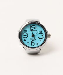 【OKUOKU 0909】watch ring 指輪時計 フリーサイズ仕様 oku-ring-g4【RBTS】