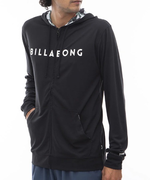 BILLABONG（ビラボン）の「【BILLABONG/ビラボン】24SS RASH ZIP HOOD/水陸両用UVジップアップフードパーカー長袖ラッシュガード(水着)（ラッシュガード・メンズ・ネイビー/ブラック/ホワイト・LARGE/MEDIUM/SMALL）」の14枚目の写真