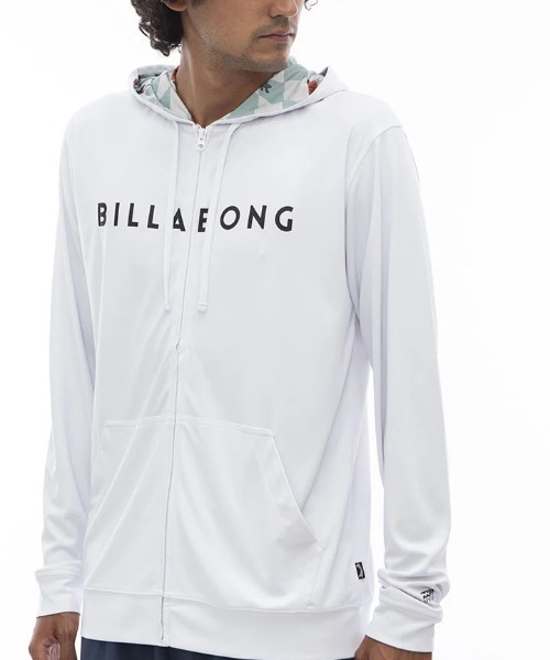 BILLABONG（ビラボン）の「【BILLABONG/ビラボン】24SS RASH ZIP HOOD/水陸両用UVジップアップフードパーカー長袖ラッシュガード(水着)（ラッシュガード・メンズ・ネイビー/ブラック/ホワイト・LARGE/MEDIUM/SMALL）」の18枚目の写真