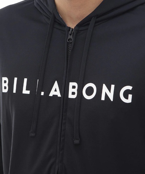 BILLABONG（ビラボン）の「【BILLABONG/ビラボン】24SS RASH ZIP HOOD/水陸両用UVジップアップフードパーカー長袖ラッシュガード(水着)（ラッシュガード・メンズ・ネイビー/ブラック/ホワイト・LARGE/MEDIUM/SMALL）」の7枚目の写真