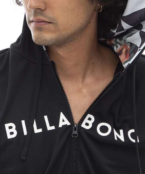 BILLABONG（ビラボン）の「【BILLABONG/ビラボン】24SS RASH ZIP HOOD/水陸両用UVジップアップフードパーカー長袖ラッシュガード(水着)（ラッシュガード・メンズ・ネイビー/ブラック/ホワイト・LARGE/MEDIUM/SMALL）」の11枚目の写真