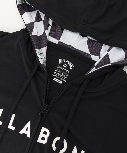 BILLABONG（ビラボン）の「【BILLABONG/ビラボン】24SS RASH ZIP HOOD/水陸両用UVジップアップフードパーカー長袖ラッシュガード(水着)（ラッシュガード・メンズ・ネイビー/ブラック/ホワイト・LARGE/MEDIUM/SMALL）」の12枚目の写真