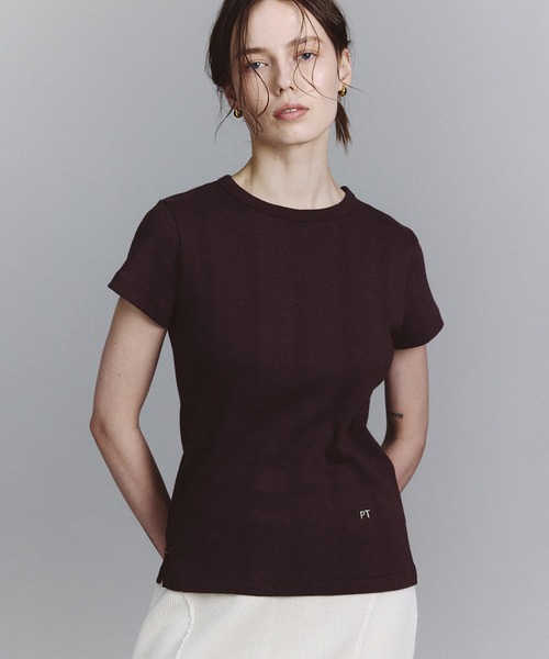 PUBLIC TOKYO(パブリックトウキョウ)の「【別注】Robert P.Miller TEE(Tシャツ/カットソー・レディース・ワイン/ブルー/ホワイト/ライトグレー/ブラウン系/ネイビー/ベージュ系・FREE)」の7枚目の写真