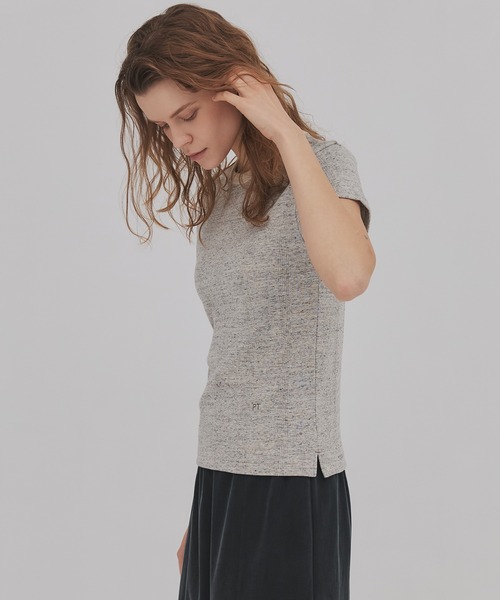 PUBLIC TOKYO(パブリックトウキョウ)の「【別注】Robert P.Miller TEE(Tシャツ/カットソー・レディース・ワイン/ブルー/ホワイト/ライトグレー/ブラウン系/ネイビー/ベージュ系・FREE)」の18枚目の写真