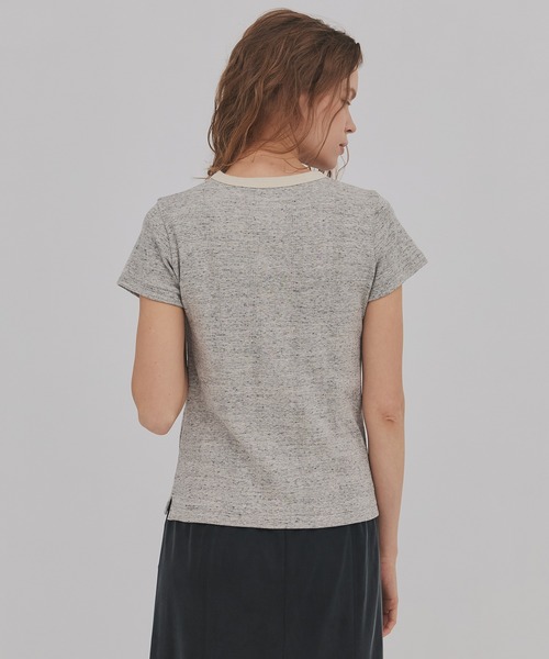 PUBLIC TOKYO(パブリックトウキョウ)の「【別注】Robert P.Miller TEE(Tシャツ/カットソー・レディース・ワイン/ブルー/ホワイト/ライトグレー/ブラウン系/ネイビー/ベージュ系・FREE)」の19枚目の写真