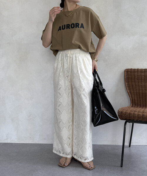 DouDou（ドゥドゥ）の「【WEB限定】レースイージーパンツ（その他