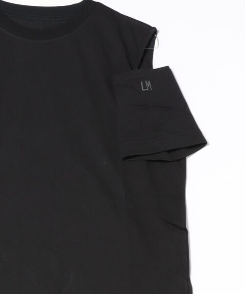 Limue(リミュ)の「カッティングデザイントップス(Tシャツ/カットソー・レディース・ブラック/オフホワイト・FREE)」の20枚目の写真