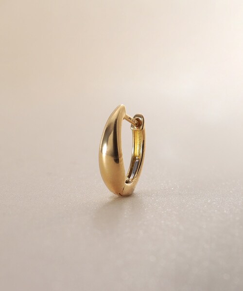 COCOSHNIK(ココシュニック)の「K18月甲 ワンタッチピアス(ピアス(両耳用)・レディース・その他1・00)」の3枚目の写真