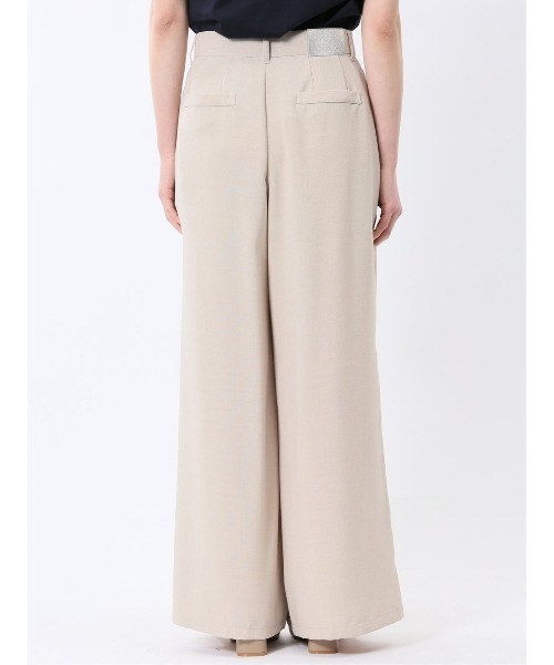 m.f.editorial(エムエフエディトリアル)の「【タンブラー加工】m.f.エディトリアル レディース タンブラーオックス ワイドパンツ(セットアップ可能)(スーツパンツ・レディース・グレー/ブラック・LARGE/MEDIUM)」の16枚目の写真