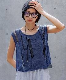 PAGEBOY | スカシアミダメージベスト(ベスト)