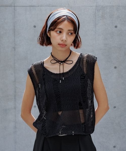 おかもとさん　専用ページ スカシアミダメージベスト（ベスト）｜PAGEBOY（ページボーイ