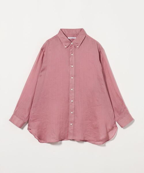 お値下げ　ユナイテッドアローズ　ピンク半袖シャツ BEAUTY&YOUTH UNITED ARROWS｜ビューティーアンドユース