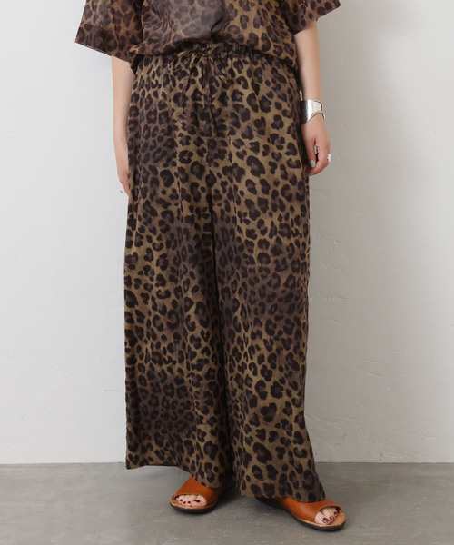journal standard luxe    レオパード柄  サルエルパンツ JOURNAL STANDARD LUXE（ジャーナルスタンダード ラックス）の