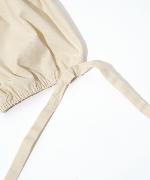 flower(フラワー)の「ナチュラルパフワンピース(ワンピース・レディース・アイボリー/ブラック・FREE)」の17枚目の写真