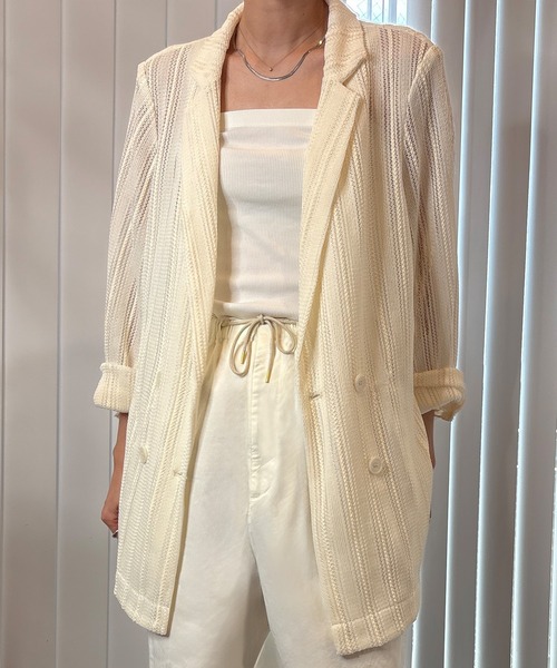 A　FERRETTIテーラードジャケットコットン鼈甲ボタンほぼ未使用 ブランケット付きデニムカバーオール 1940 STYLE COVERALL 〈ZZ