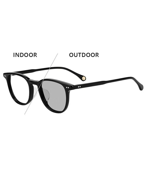 JOURNAL STANDARD relume(ジャーナルスタンダード レリューム)の「【WEB限定】Zoff|JOURNAL STANDARD relume ウェリントン型 サングラス|ジャーナルスタンダード レリューム 紫外線で色が変わる 調光 おしゃれ 紫外線防止 UVカット メンズ レディース ユニセックス(サングラス・レディース・ブラック/ブラック系その他2/ライトグレー系・FREE)」の21枚目の写真