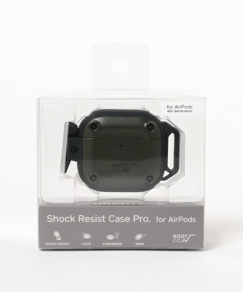 bpr BEAMS（ビーピーアール ビームス ）の「ROOT CO. / GRAVITY Shock Resist Case Pro. for AirPods (第4世代) 専用ケース（ヘッドフォン/イヤホン・レディース・ブラック/カーキ/ライトブラウン・ONE SIZE）」の11枚目の写真