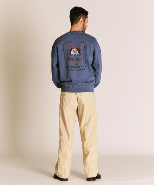 セール】Schott/ショット/PIGMENT EAGLE CREW SWEAT/ピグメント