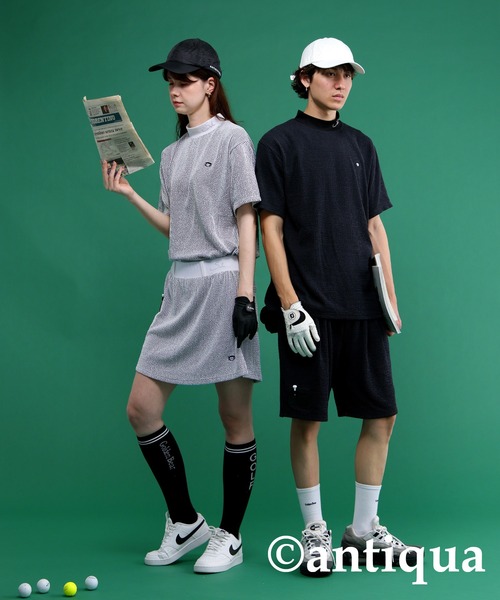antiqua(アンティカ)の「ストライプスコート(スカート・レディース・ライトグレー/ブラック・ONESIZE)」の19枚目の写真