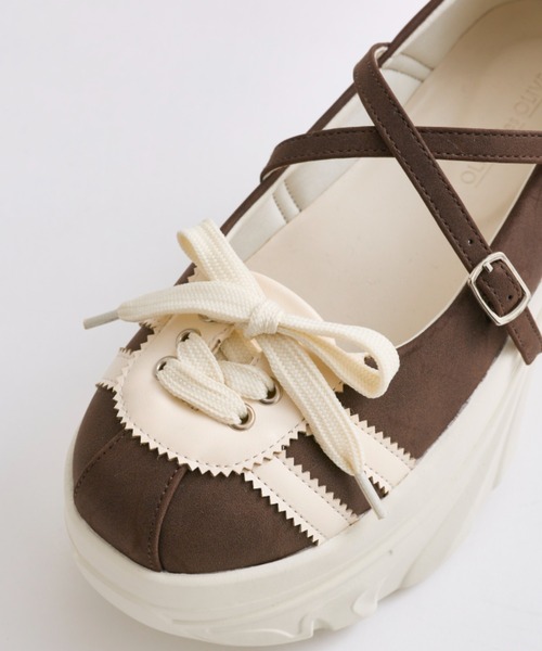 OLIVE des OLIVE スニーカー風バレーシューズ ブラック セール】スニーカー風バレーシューズ（スニーカー）｜OLIVE des