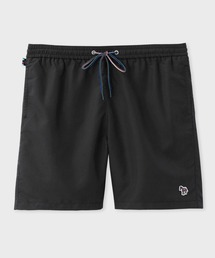 【新品未使用】Paul Smith 水着 ボードショーツ ショートパンツ Paul Smith】ショートパンツ アートワークプリント ブラック